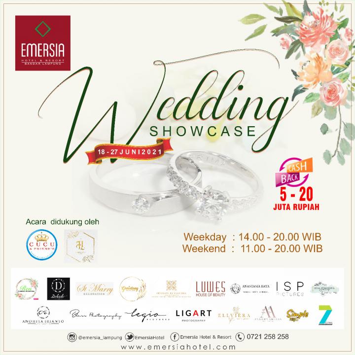 Emersia Wedding Showcase Permudah Catin Untuk Mengatur Acara Pernikahan